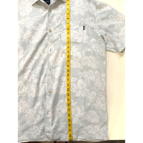 Jack O'Neill Shirt Mens 2XL Aloha Floral Button Up Short Sleeve Hawaiian Blue - Picture 7 of 7